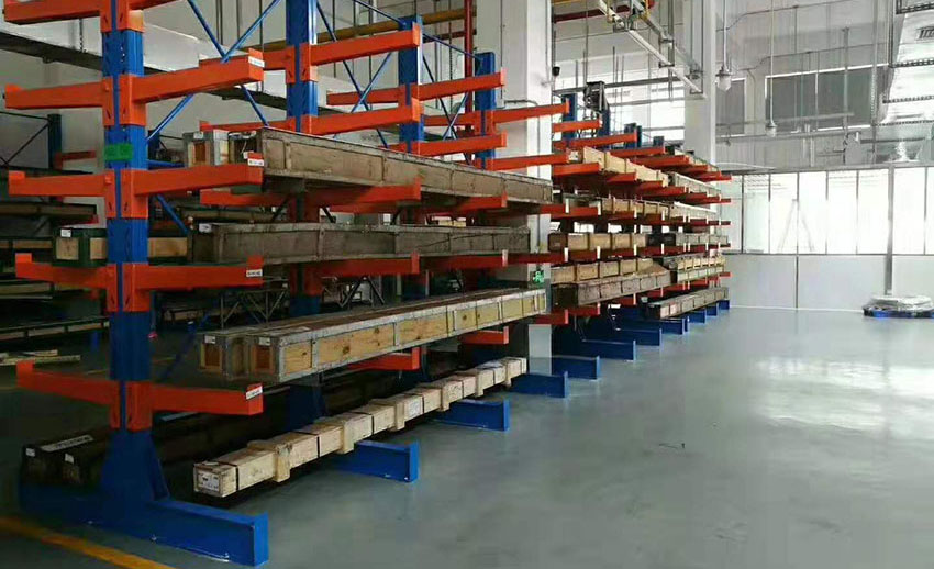 重型货架工程安装现场视频