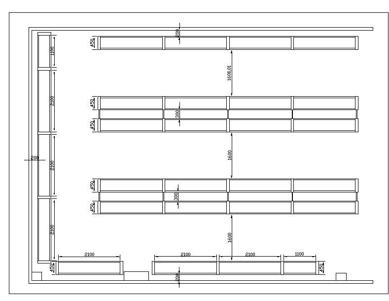东莞仓库货架工程图